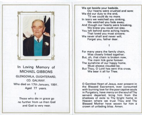 Michael Gibbons, Glengowla
