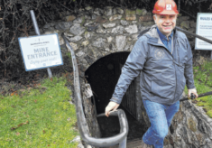 Why this man opened up a 19th century mine on his farm