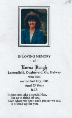Lorna Keogh, Main St & Lemonfield