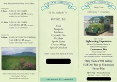 The Famous Connemara Bus Brochure