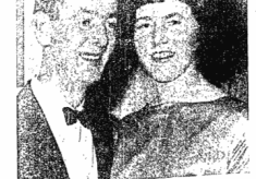 Garda Martin Whelan with Miss Patricia Osborne, Garda Dinner Dance 1965
