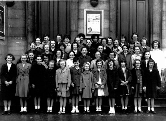 School tour 1963/1964