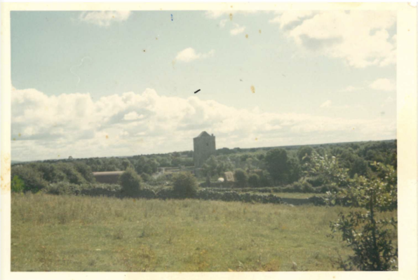 View of Aughnanure Castle from Knockillaree hill