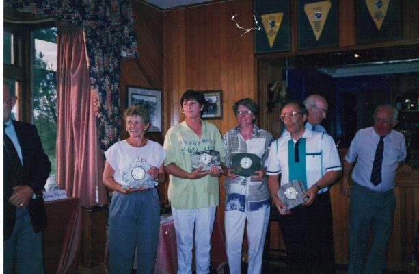 2nd Prize Knockanally Golf Club, Kildare. Carmel Clarke, Susan Cummins, Patricia Murphy, Aiden Clarke