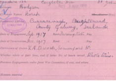 Norah Hodgson, Currarevagh