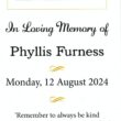 Furness Phyllis,