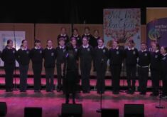 Student of Scoil Chuimin & Caitriona at the 2025 Waltons RTÉ lyric fm Music for Schools Competition - Gala Finalists Concert in the National Concert Hall, Dublin, Ireland