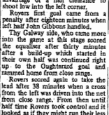 Oughterard And Rovers Share Points