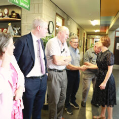 MinisterHildegardeNaughtonvisittoScoilChuimín&CaitríonaOughterard25.06.2026_19 Oughterard Schoolchildren Bring Local Heritage to Life Through New Trail and Podcast Project