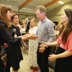 MinisterHildegardeNaughtonvisittoScoilChuimín&CaitríonaOughterard25.06.2026_24 Oughterard Schoolchildren Bring Local Heritage to Life Through New Trail and Podcast Project