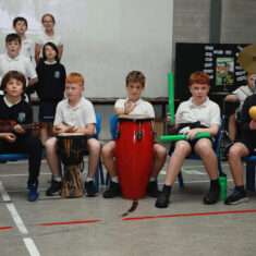 MinisterHildegardeNaughtonvisittoScoilChuimín&CaitríonaOughterard25.06.2026_36 Oughterard Schoolchildren Bring Local Heritage to Life Through New Trail and Podcast Project