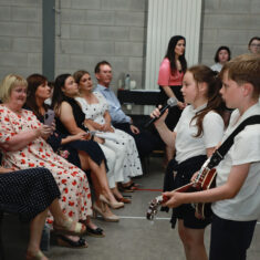 MinisterHildegardeNaughtonvisittoScoilChuimín&CaitríonaOughterard25.06.2026_47 Oughterard Schoolchildren Bring Local Heritage to Life Through New Trail and Podcast Project