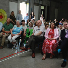 MinisterHildegardeNaughtonvisittoScoilChuimín&CaitríonaOughterard25.06.2026_56 Oughterard Schoolchildren Bring Local Heritage to Life Through New Trail and Podcast Project