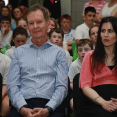 MinisterHildegardeNaughtonvisittoScoilChuimín&CaitríonaOughterard25.06.2026_59 Oughterard Schoolchildren Bring Local Heritage to Life Through New Trail and Podcast Project