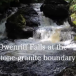 The Owenriff Falls at the limestone-granite boundary