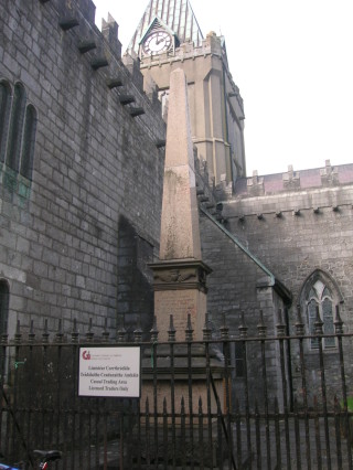 Monument at St. Nicholas' Cathedral, Galway