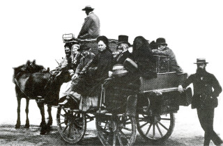 19TH Century Coach Travel - Bianconi- Galway-Oughterard-Clifden