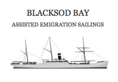 Blacksod Bay Assisted Emigration Of 1800'S