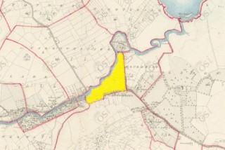 Townland of Fough West highlighted in yellow
