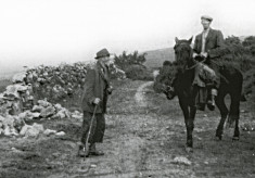 The Old Oughterard to Clifden Road 1956