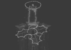 The Xmas Candle on the Water Tower
