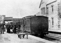 The First train to Oughterard