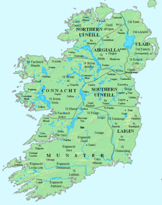 Early peoples and kingdoms of Ireland c. 800