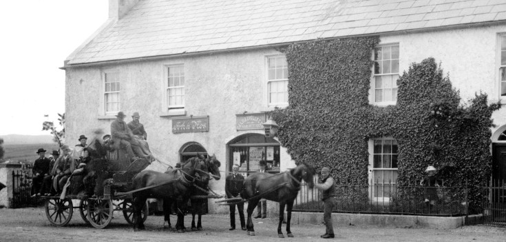 19TH Century Coach Travel - Bianconi- Galway-Oughterard-Clifden
